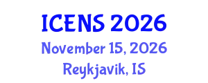 International Conference on Engineering and Natural Sciences (ICENS) November 15, 2026 - Reykjavik, Iceland
