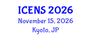 International Conference on Engineering and Natural Sciences (ICENS) November 15, 2026 - Kyoto, Japan