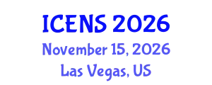 International Conference on Engineering and Natural Sciences (ICENS) November 15, 2026 - Las Vegas, United States
