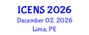 International Conference on Engineering and Natural Sciences (ICENS) December 02, 2026 - Lima, Peru