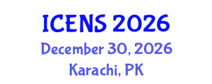 International Conference on Engineering and Natural Sciences (ICENS) December 30, 2026 - Karachi, Pakistan