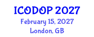 International Conference on Oral Dermatology and Oral Pathology (ICODOP) February 15, 2027 - London, United Kingdom