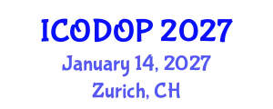 International Conference on Oral Dermatology and Oral Pathology (ICODOP) January 14, 2027 - Zurich, Switzerland