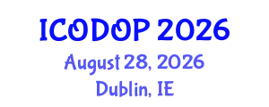 International Conference on Oral Dermatology and Oral Pathology (ICODOP) August 28, 2026 - Dublin, Ireland