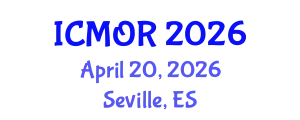 International Conference on Management and Operations Research (ICMOR) April 20, 2026 - Seville, Spain