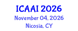 International Conference on Agents and Artificial Intelligence (ICAAI) November 04, 2026 - Nicosia, Cyprus