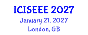 International Conference on Information Science, Electronics and Electrical Engineering (ICISEEE) January 21, 2027 - London, United Kingdom