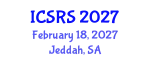 International Conference on Scientific Research and Studies (ICSRS) February 18, 2027 - Jeddah, Saudi Arabia