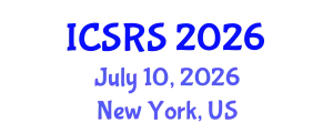 International Conference on Scientific Research and Studies (ICSRS) July 10, 2026 - New York, United States