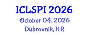 International Conference on Legal, Security and Privacy Issues (ICLSPI) October 04, 2026 - Dubrovnik, Croatia