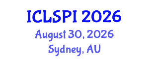 International Conference on Legal, Security and Privacy Issues (ICLSPI) August 30, 2026 - Sydney, Australia