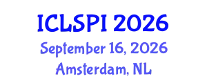 International Conference on Legal, Security and Privacy Issues (ICLSPI) September 16, 2026 - Amsterdam, Netherlands