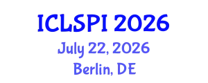 International Conference on Legal, Security and Privacy Issues (ICLSPI) July 22, 2026 - Berlin, Germany