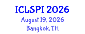 International Conference on Legal, Security and Privacy Issues (ICLSPI) August 19, 2026 - Bangkok, Thailand