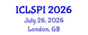 International Conference on Legal, Security and Privacy Issues (ICLSPI) July 26, 2026 - London, United Kingdom