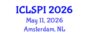 International Conference on Legal, Security and Privacy Issues (ICLSPI) May 11, 2026 - Amsterdam, Netherlands