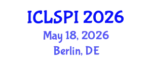 International Conference on Legal, Security and Privacy Issues (ICLSPI) May 18, 2026 - Berlin, Germany