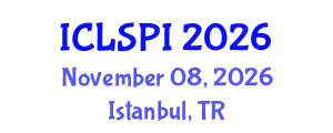 International Conference on Legal, Security and Privacy Issues (ICLSPI) November 08, 2026 - Istanbul, Turkey