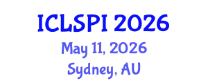 International Conference on Legal, Security and Privacy Issues (ICLSPI) May 11, 2026 - Sydney, Australia