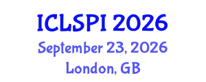 International Conference on Legal, Security and Privacy Issues (ICLSPI) September 23, 2026 - London, United Kingdom