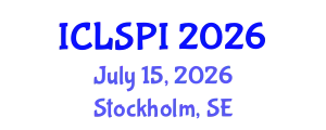 International Conference on Legal, Security and Privacy Issues (ICLSPI) July 15, 2026 - Stockholm, Sweden