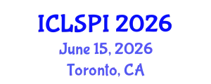 International Conference on Legal, Security and Privacy Issues (ICLSPI) June 15, 2026 - Toronto, Canada