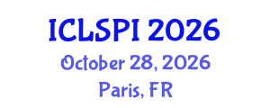 International Conference on Legal, Security and Privacy Issues (ICLSPI) October 28, 2026 - Paris, France