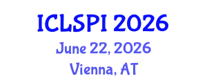 International Conference on Legal, Security and Privacy Issues (ICLSPI) June 22, 2026 - Vienna, Austria