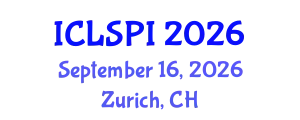 International Conference on Legal, Security and Privacy Issues (ICLSPI) September 16, 2026 - Zurich, Switzerland
