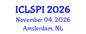International Conference on Legal, Security and Privacy Issues (ICLSPI) November 04, 2026 - Amsterdam, Netherlands