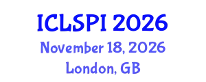 International Conference on Legal, Security and Privacy Issues (ICLSPI) November 18, 2026 - London, United Kingdom