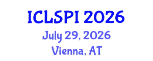 International Conference on Legal, Security and Privacy Issues (ICLSPI) July 29, 2026 - Vienna, Austria