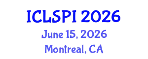 International Conference on Legal, Security and Privacy Issues (ICLSPI) June 15, 2026 - Montreal, Canada