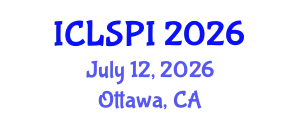 International Conference on Legal, Security and Privacy Issues (ICLSPI) July 12, 2026 - Ottawa, Canada