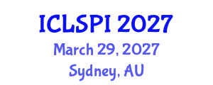 International Conference on Legal, Security and Privacy Issues (ICLSPI) March 29, 2027 - Sydney, Australia