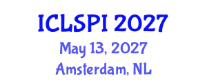 International Conference on Legal, Security and Privacy Issues (ICLSPI) May 13, 2027 - Amsterdam, Netherlands