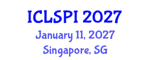 International Conference on Legal, Security and Privacy Issues (ICLSPI) January 11, 2027 - Singapore, Singapore