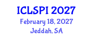 International Conference on Legal, Security and Privacy Issues (ICLSPI) February 18, 2027 - Jeddah, Saudi Arabia
