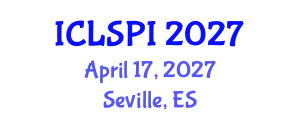 International Conference on Legal, Security and Privacy Issues (ICLSPI) April 17, 2027 - Seville, Spain