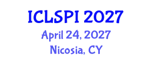 International Conference on Legal, Security and Privacy Issues (ICLSPI) April 24, 2027 - Nicosia, Cyprus