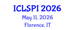 International Conference on Legal, Security and Privacy Issues (ICLSPI) May 11, 2026 - Florence, Italy