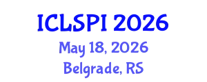 International Conference on Legal, Security and Privacy Issues (ICLSPI) May 18, 2026 - Belgrade, Serbia
