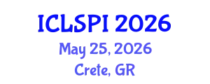 International Conference on Legal, Security and Privacy Issues (ICLSPI) May 25, 2026 - Crete, Greece