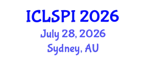 International Conference on Legal, Security and Privacy Issues (ICLSPI) July 28, 2026 - Sydney, Australia