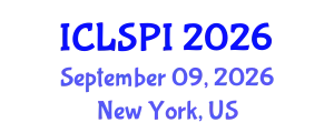 International Conference on Legal, Security and Privacy Issues (ICLSPI) September 09, 2026 - New York, United States