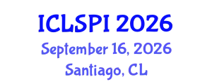 International Conference on Legal, Security and Privacy Issues (ICLSPI) September 16, 2026 - Santiago, Chile