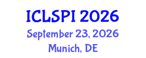 International Conference on Legal, Security and Privacy Issues (ICLSPI) September 23, 2026 - Munich, Germany