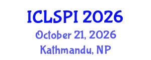 International Conference on Legal, Security and Privacy Issues (ICLSPI) October 21, 2026 - Kathmandu, Nepal