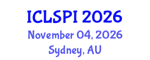International Conference on Legal, Security and Privacy Issues (ICLSPI) November 04, 2026 - Sydney, Australia