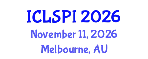 International Conference on Legal, Security and Privacy Issues (ICLSPI) November 11, 2026 - Melbourne, Australia